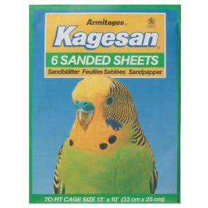 Kagesan 6 Sanded Sheets - Cage Size 13”x10” (33x25cm)