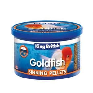 King British Goldfish Sinking Pellets