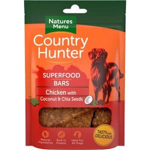 Natures Menu Country Hunter Superfood Bars Chicken