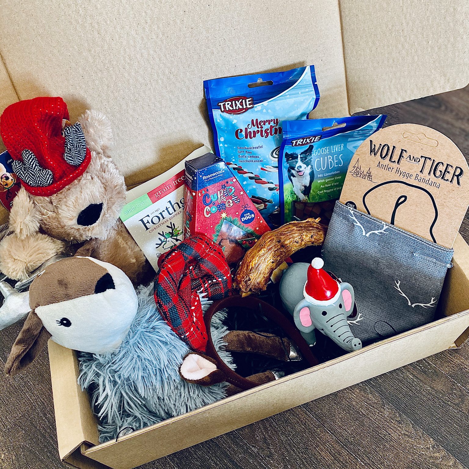 Christmas Dog Hampers Grovehurst Pet Shop